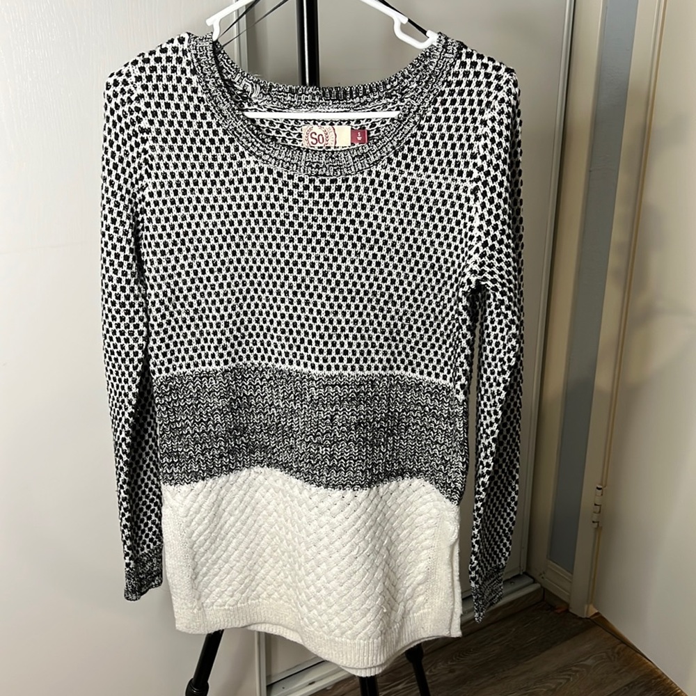 So tunic knitted sweater S